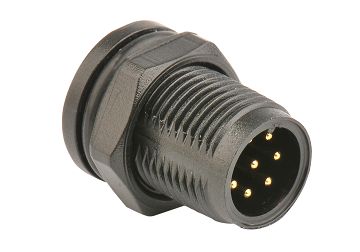 M12 PANEL MOUNT CONNECTOR