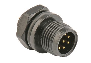 M12 PANEL MOUNT CONNECTOR