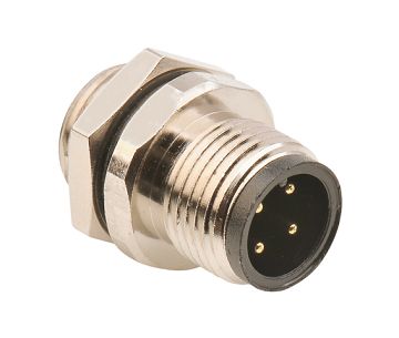 M12 PANEL MOUNT CONNECTOR