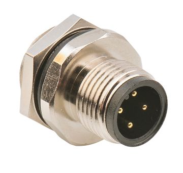 M12 PANEL MOUNT CONNECTOR